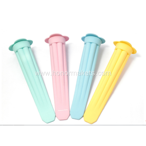 Silicone cylinder ice mold